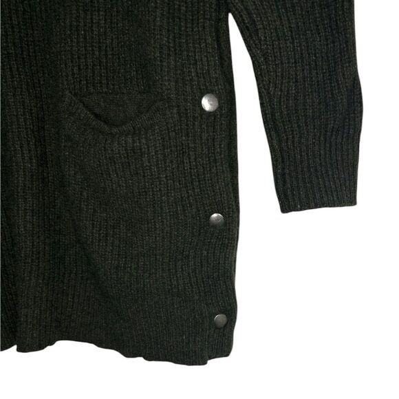 TAHARI Green Dressy, Business Wool Yak Cowl Neck Knit Sweater Size: L - Picture 4 of 5